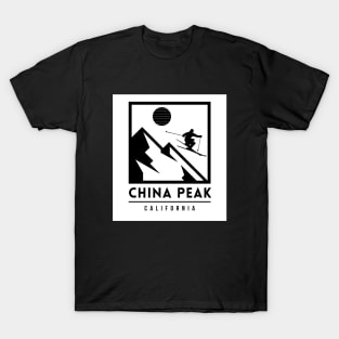 China peak ski California usa T-Shirt